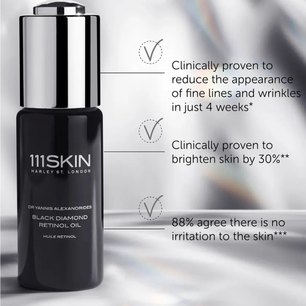 111SKIN Black Diamond Retinol Oil